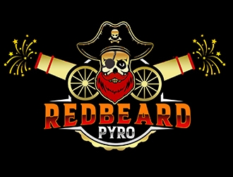 Redbeard Pyro logo design by PrimalGraphics