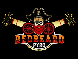 Redbeard Pyro logo design by PrimalGraphics