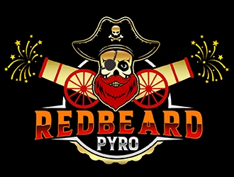 Redbeard Pyro logo design by PrimalGraphics