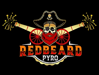 Redbeard Pyro logo design by PrimalGraphics