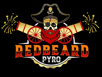 Redbeard Pyro logo design by PrimalGraphics