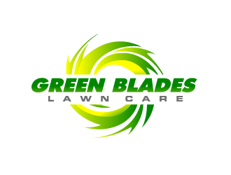 Green Blades Lawn Care logo design by PRN123