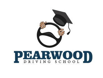 Pearwood Driving School logo design by Shailesh