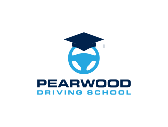 Pearwood Driving School logo design by ubai popi