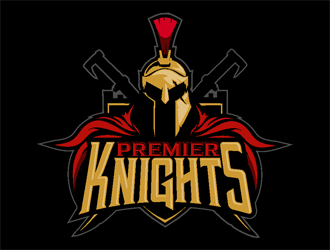 Premier Athletics Sports Academy AKA Premier Knights logo design by coco