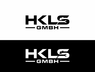 HKLS GmbH logo design by Garmos