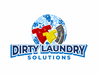 DirtyLaundrySolutions logo design by mutafailan