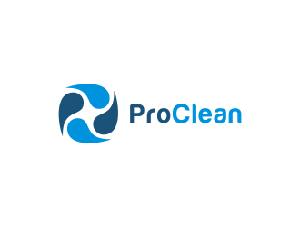 ProClean logo design by BlessedArt