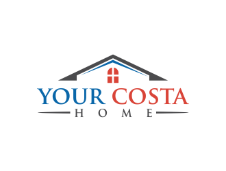 Your Costa Home logo design by oke2angconcept
