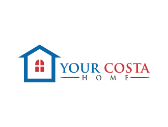 Your Costa Home logo design by oke2angconcept