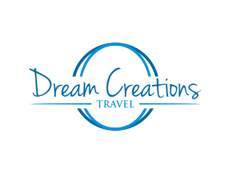 Dream Creations Travel logo design by rief