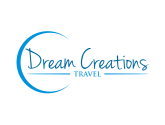 Dream Creations Travel logo design by rief