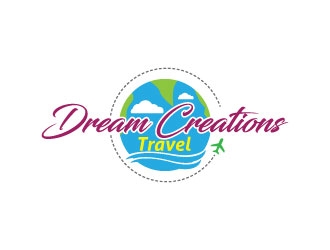 Dream Creations Travel logo design by yans