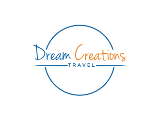 Dream Creations Travel logo design by BintangDesign