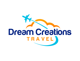 Dream Creations Travel logo design by ingepro