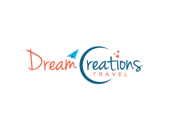 Dream Creations Travel logo design by Andri