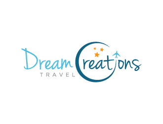 Dream Creations Travel logo design by Andri
