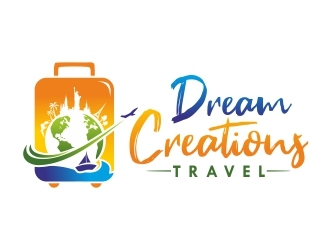 Dream Creations Travel logo design by ruki