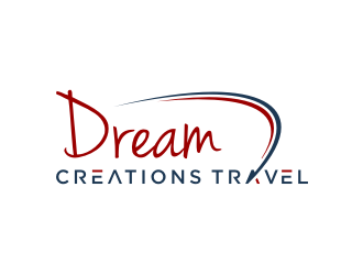 Dream Creations Travel logo design by Zhafir
