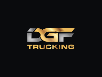 DGF Trucking logo design by haidar