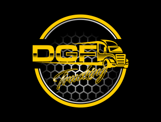 DGF Trucking logo design by savana