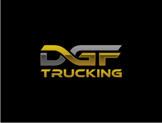 DGF Trucking logo design by sodimejo