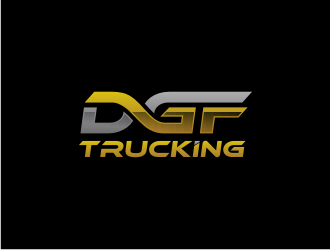 DGF Trucking logo design by sodimejo
