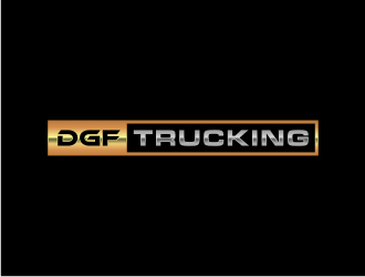 DGF Trucking logo design by johana
