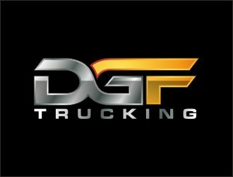 DGF Trucking logo design by agil
