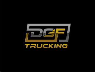 DGF Trucking logo design by sodimejo