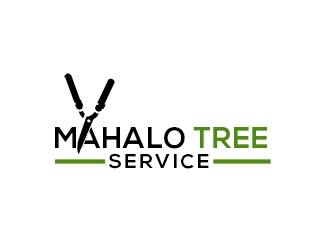 mahalo tree service logo design by bougalla005