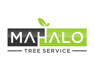 mahalo tree service logo design by Wisanggeni