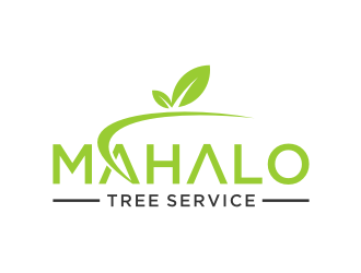 mahalo tree service logo design by Wisanggeni