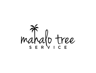mahalo tree service logo design by oke2angconcept