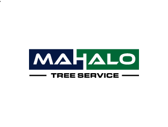 mahalo tree service logo design by zamzam