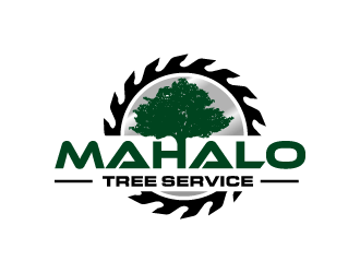mahalo tree service logo design by zamzam