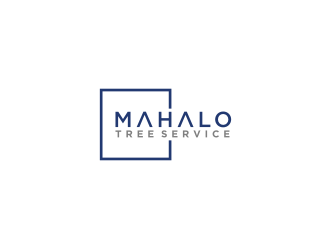 mahalo tree service logo design by bricton
