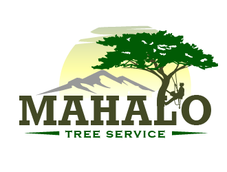 mahalo tree service logo design by THOR_
