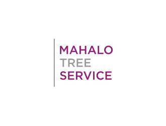 mahalo tree service logo design by bricton