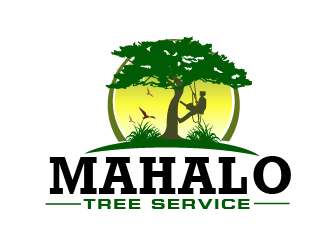 mahalo tree service logo design by THOR_