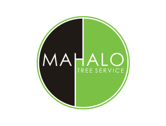 mahalo tree service logo design by nurul_rizkon