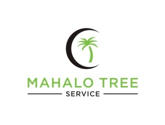 mahalo tree service logo design by sabyan