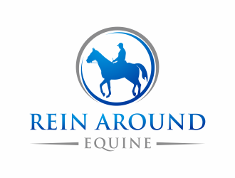 Rein Around Equine logo design by hidro