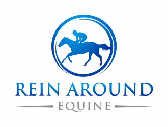 Rein Around Equine logo design by hidro