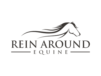 Rein Around Equine logo design by Rizqy