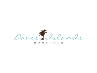 Davis Islands Home Tour logo design by ammad