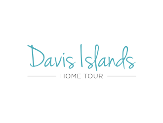 Davis Islands Home Tour logo design by KQ5