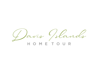 Davis Islands Home Tour logo design by bricton