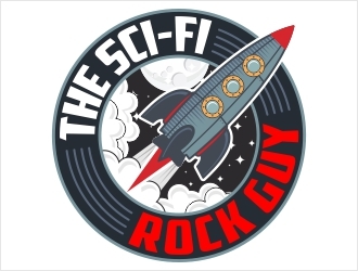 The Sci-Fi Rock Guy logo design by Shabbir