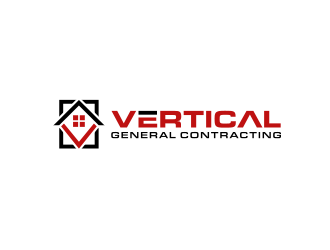 Vertical General Contracting logo design by keylogo